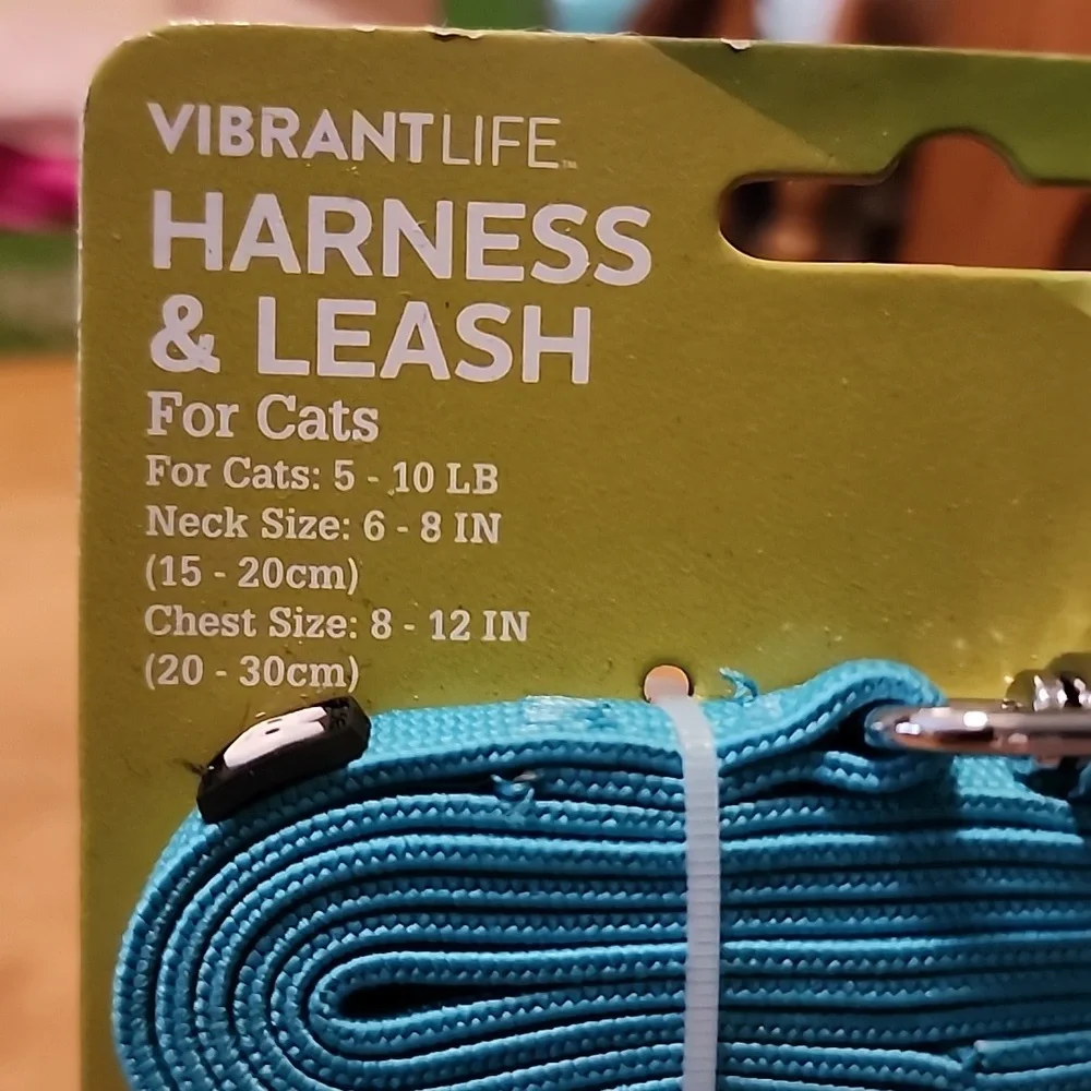 Cat harness & Leash 5- 10 lbs